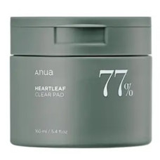 Anua Заспокійливі тонізуючі педи з екстрактом хауттюйнії Heartleaf 77% Clear Pad, 70 шт.